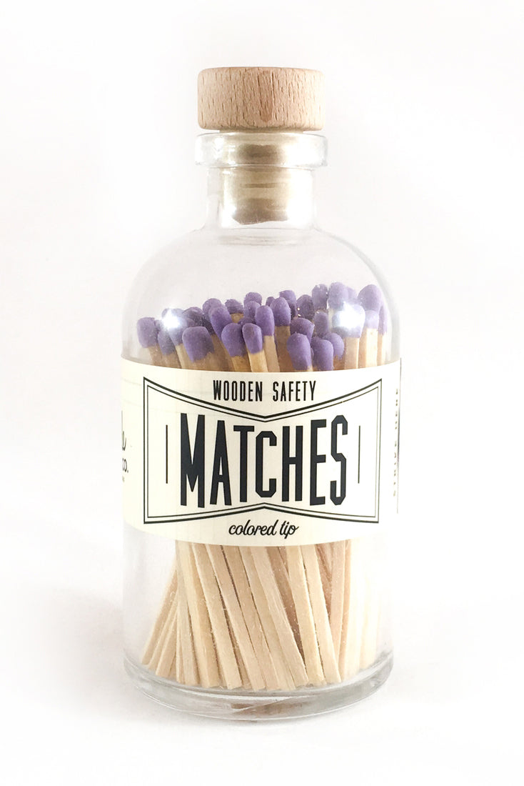 Colored Matches - Vintage Apothecary Lavender – Shop Whimsicality